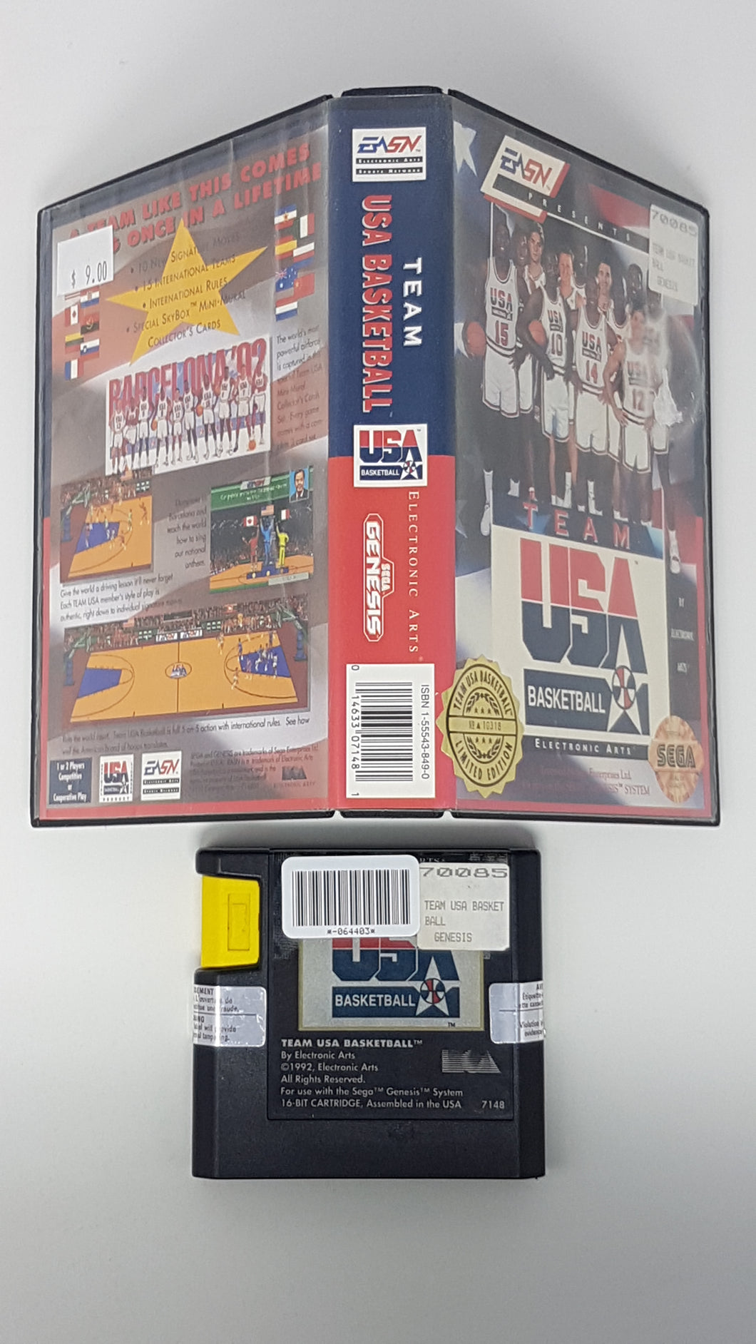 Team USA Basketball - Sega Genesis