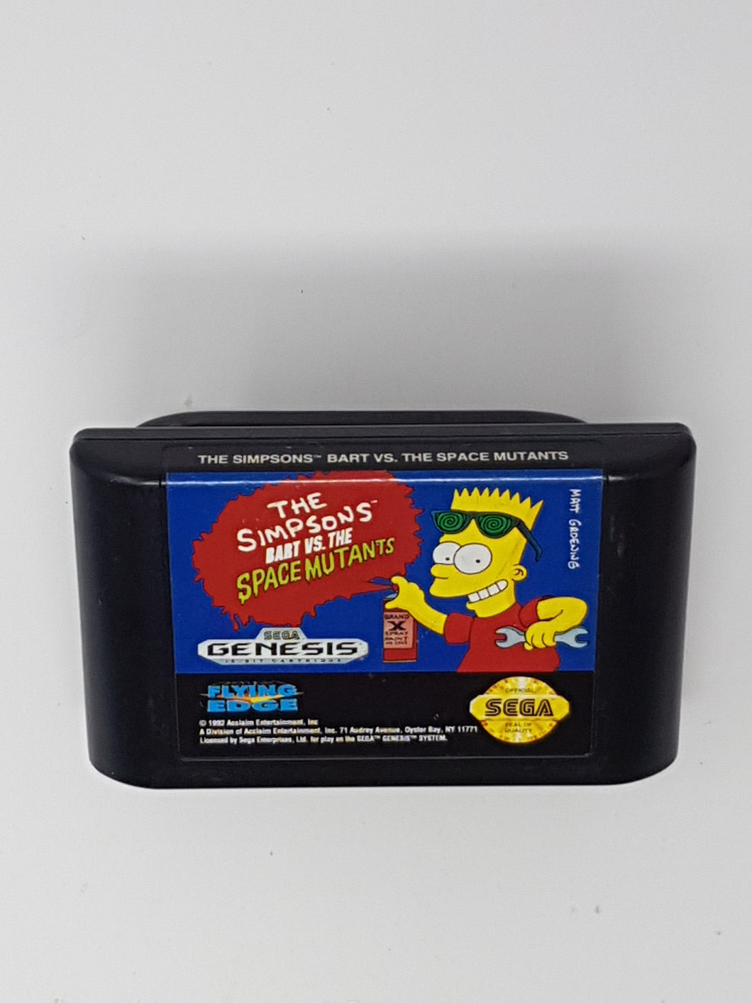 The Simpsons Bart vs the Space Mutants - Sega Genesis