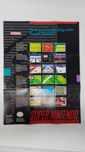 Charger l&#39;image dans la galerie, Get The Power Nintendo Power 2 Sided [Affiche] - Super Nintendo | SNES
