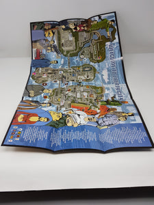 Grand Theft Auto III Double Sided Liberty City MAP / Poster - Sony Playstation 2 | PS2
