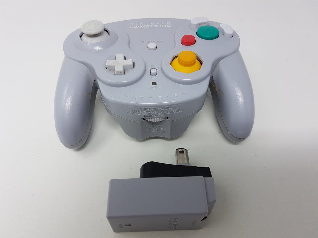 Grey Wavebird Wireless Controller - Nintendo Gamecube