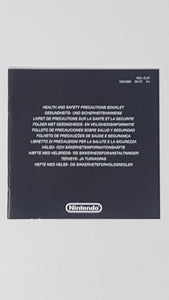 Health and Safety Precaution Booklet - Multilinguisme - Nintendo DS