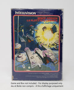 BOX PROTECTOR FOR INTELLIVISION TALL BOX GAME CLEAR PLASTIC CASE