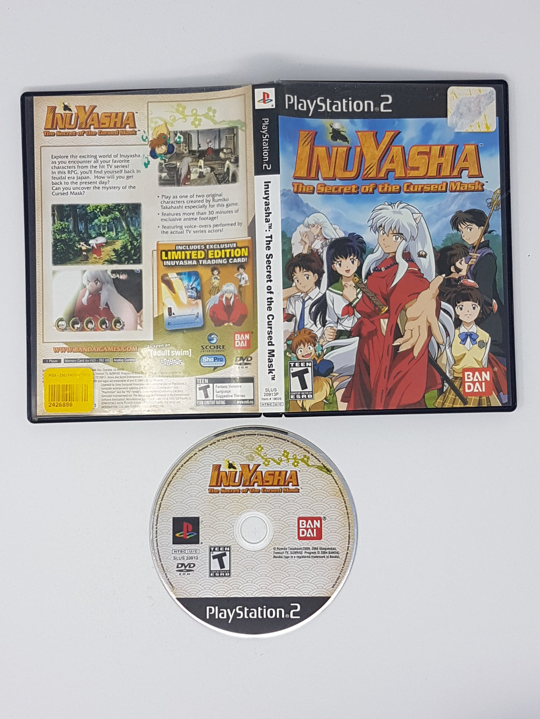 Inuyasha Secret 2024 of The Cursed Mask For Playstation 2