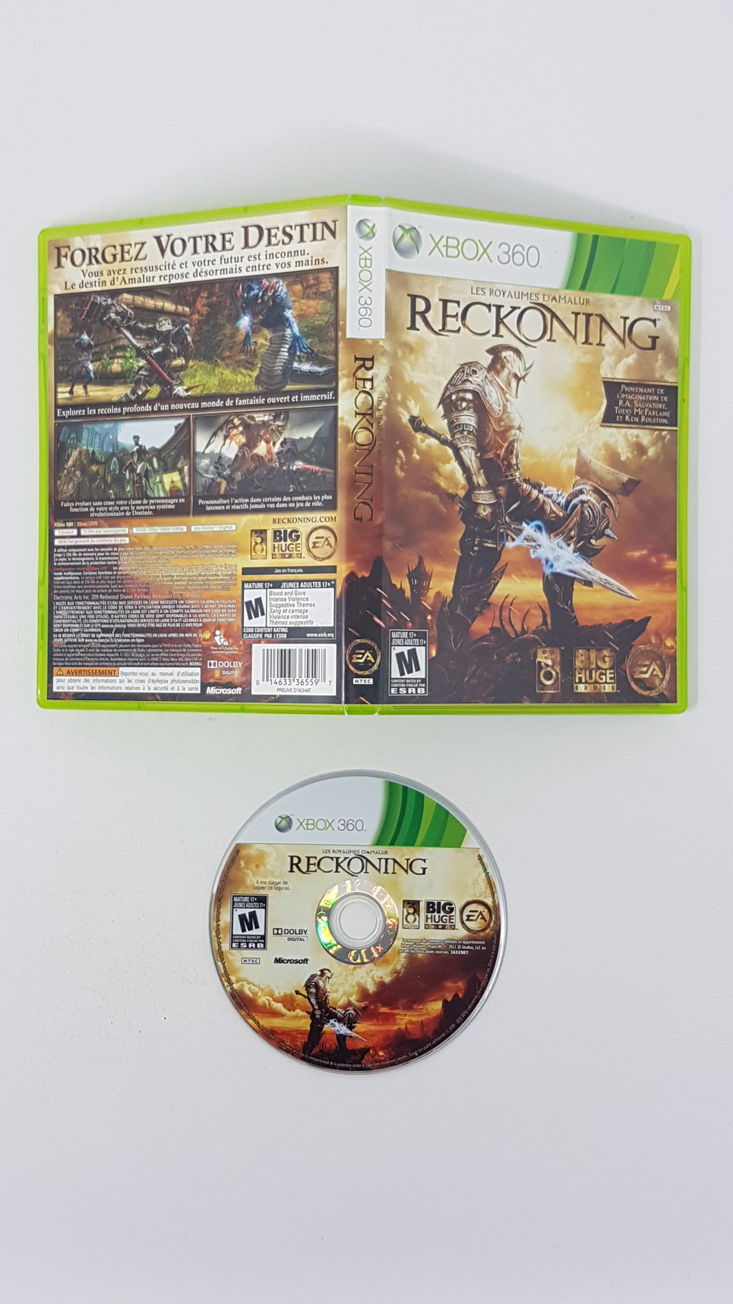 Kingdoms Of Amalur Reckoning - Microsoft Xbox 360
