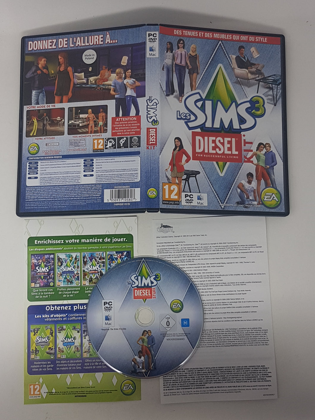 Les Sims 3 Diesel Kit - Jeu PC