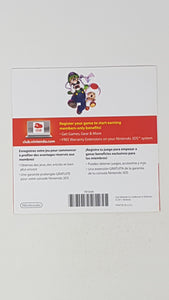 Luigi's Mansion Dark Moon Club Nintendo [Insert] - Nintendo 3DS