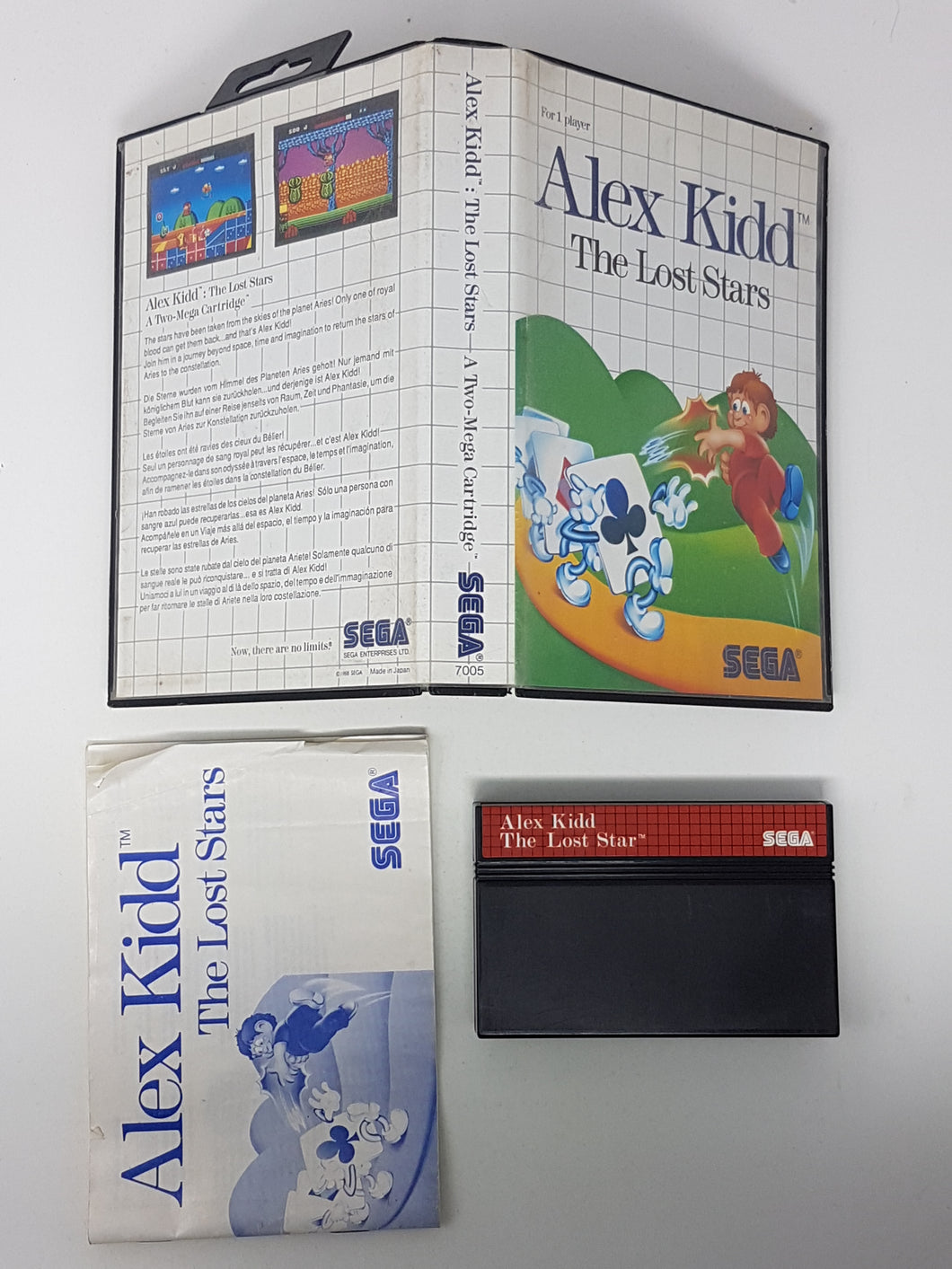 Alex Kidd the Lost Stars - Sega Master System | SMS