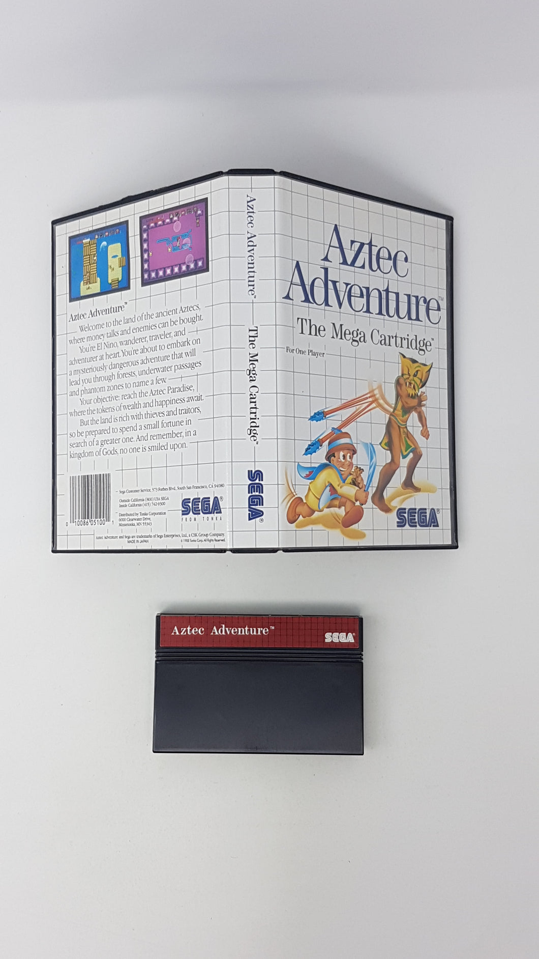 Aztec Adventure - Sega Master System | SMS
