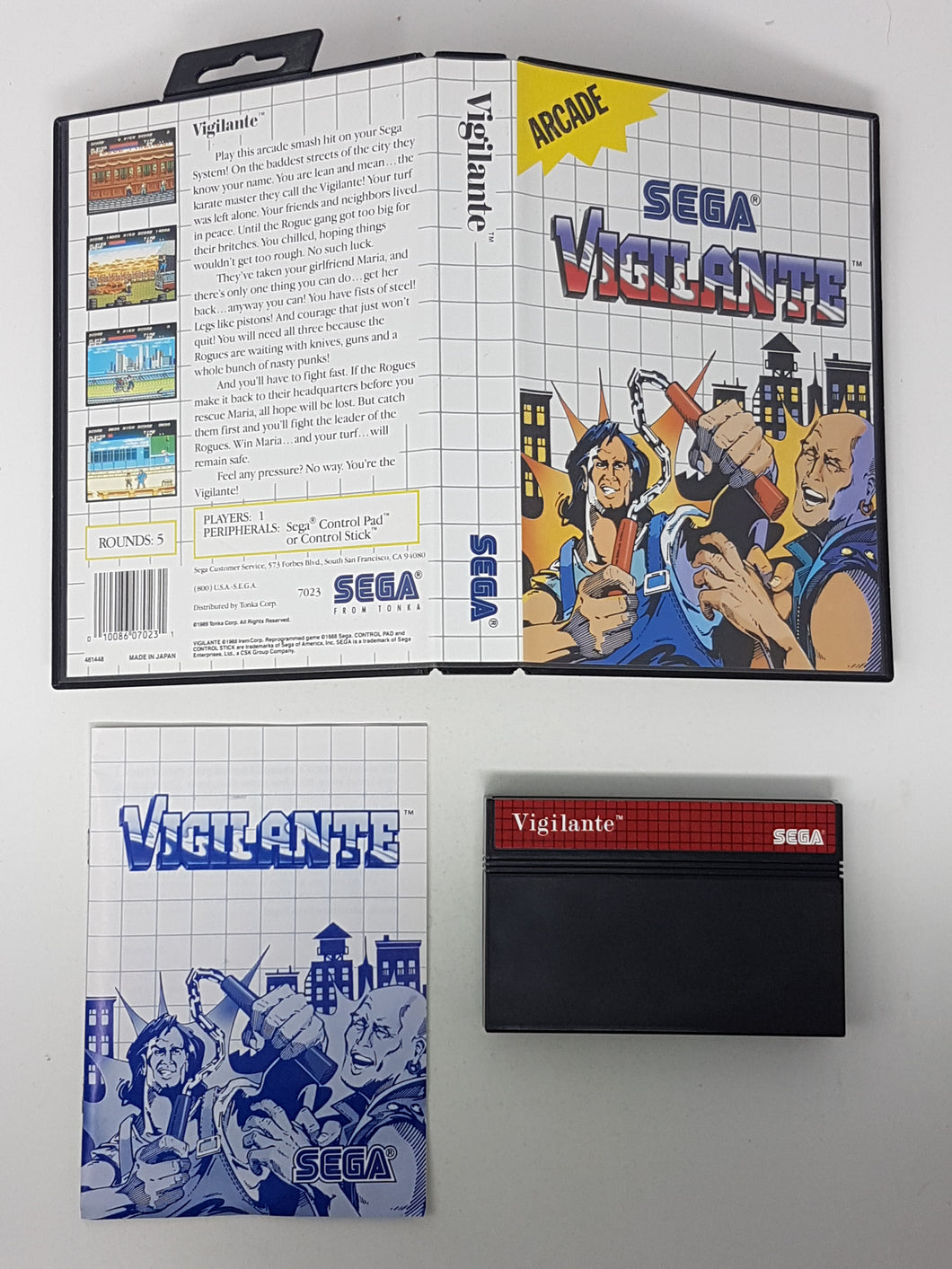 Vigilante - Sega Master System | SMS