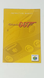 007 GoldenEye [manual] - Nintendo 64 | N64