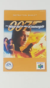 007 World Is Not Enough [manuel] - Nintendo 64 | N64