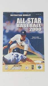 All-Star Baseball 2000 [manual] - Nintendo 64 | N64