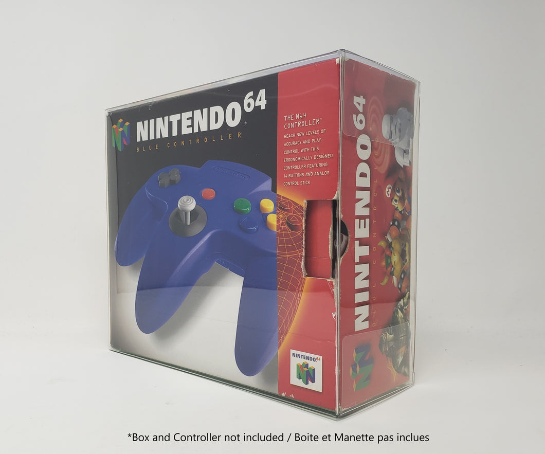 BOX PROTECTOR FOR N64 CONTROLLER CLEAR PLASTIC CASE - NINTENDO 64 | N64
