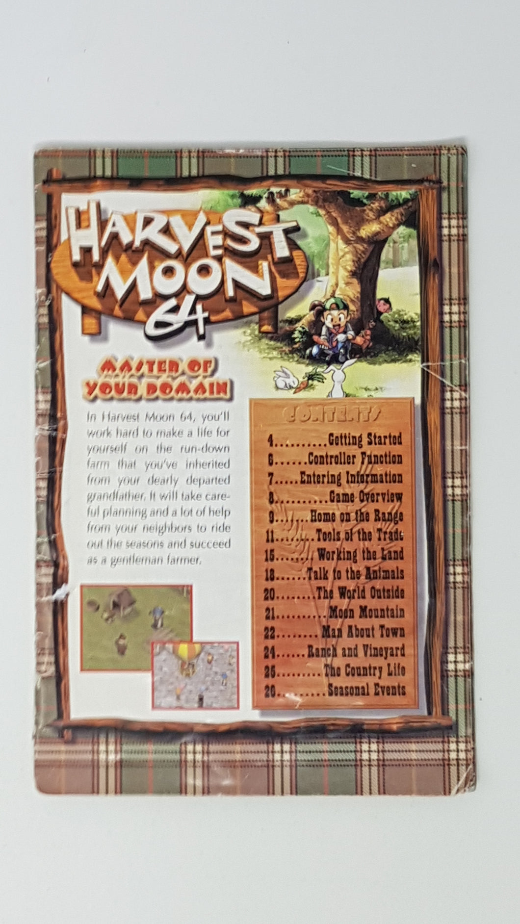 Harvest Moon 64 [manual] - Nintendo 64 | N64