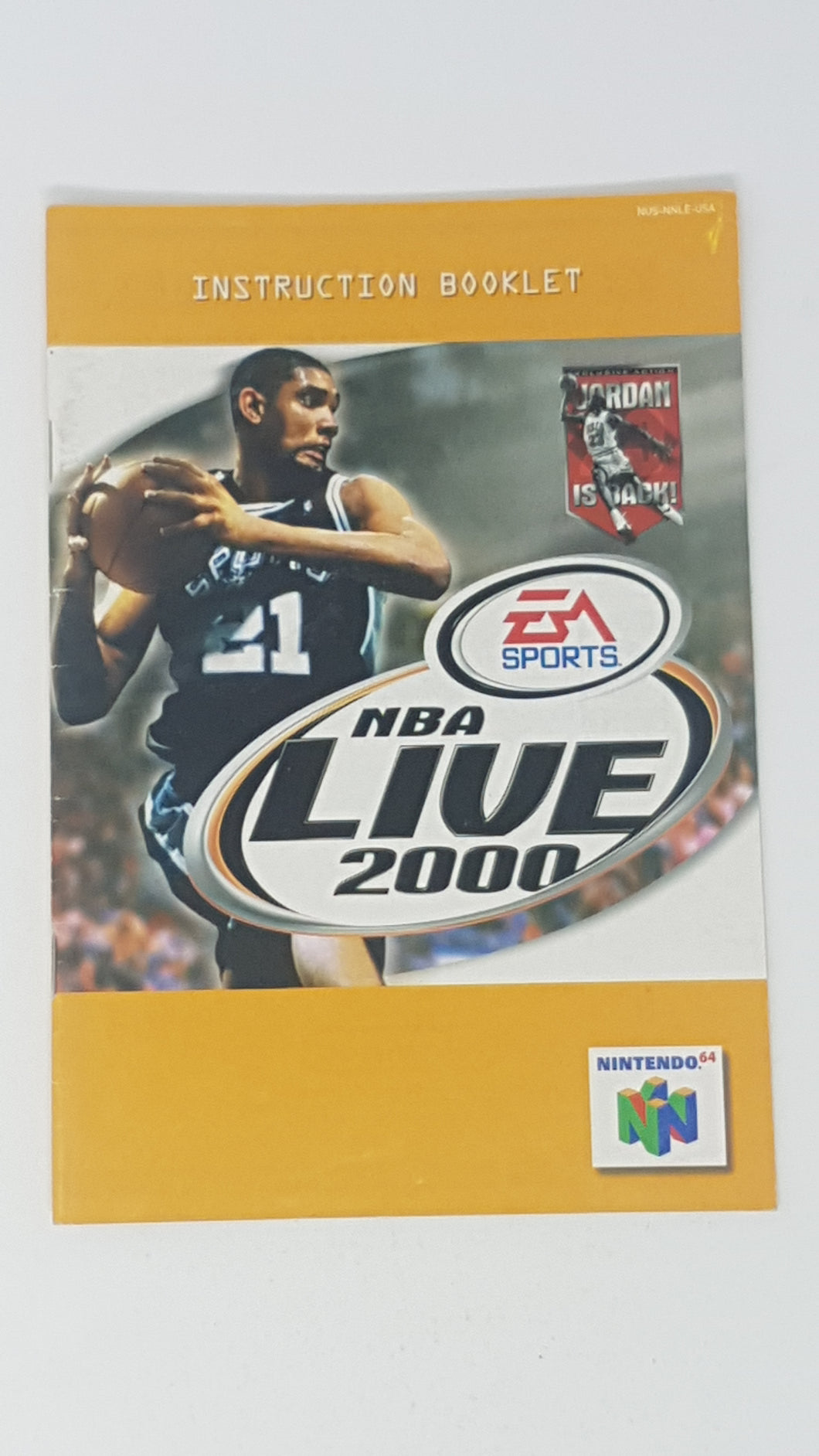 NBA Live 2000 [manual] - Nintendo 64 | N64