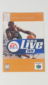 NBA Live 99 [manuel] - Nintendo 64 | N64