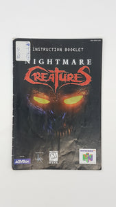 Nightmare Creatures [manual] - Nintendo 64 | N64