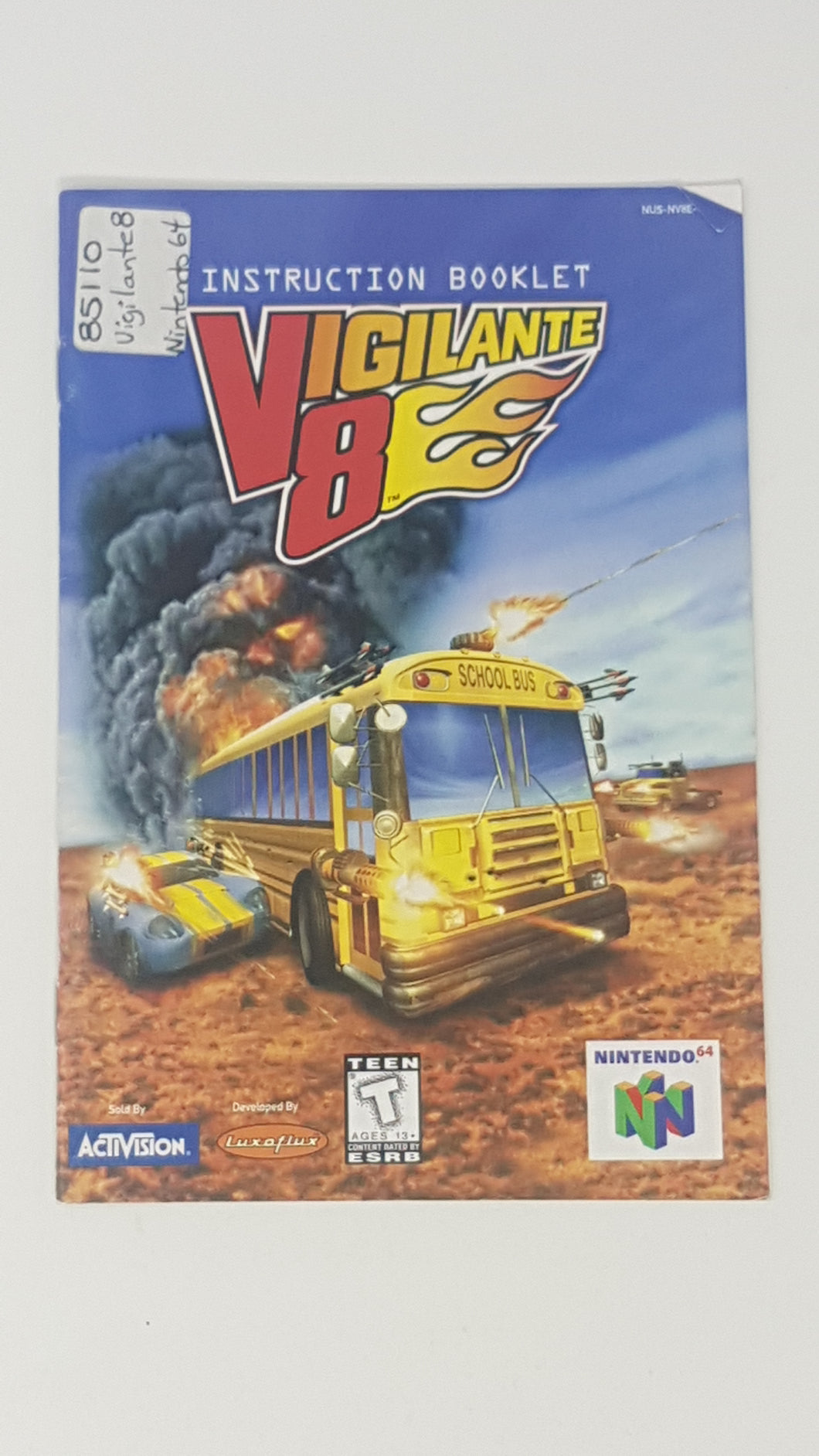 Vigilante 8 [manuel] - Nintendo 64 | N64