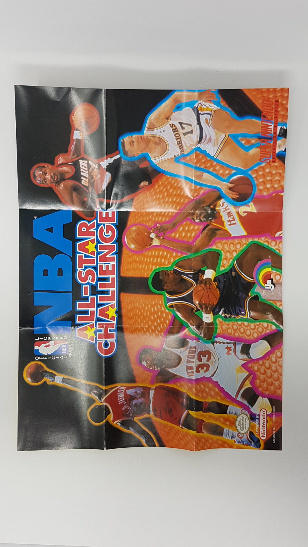 NBA All Star Challenge [Poster] -  Super Nintendo | SNES