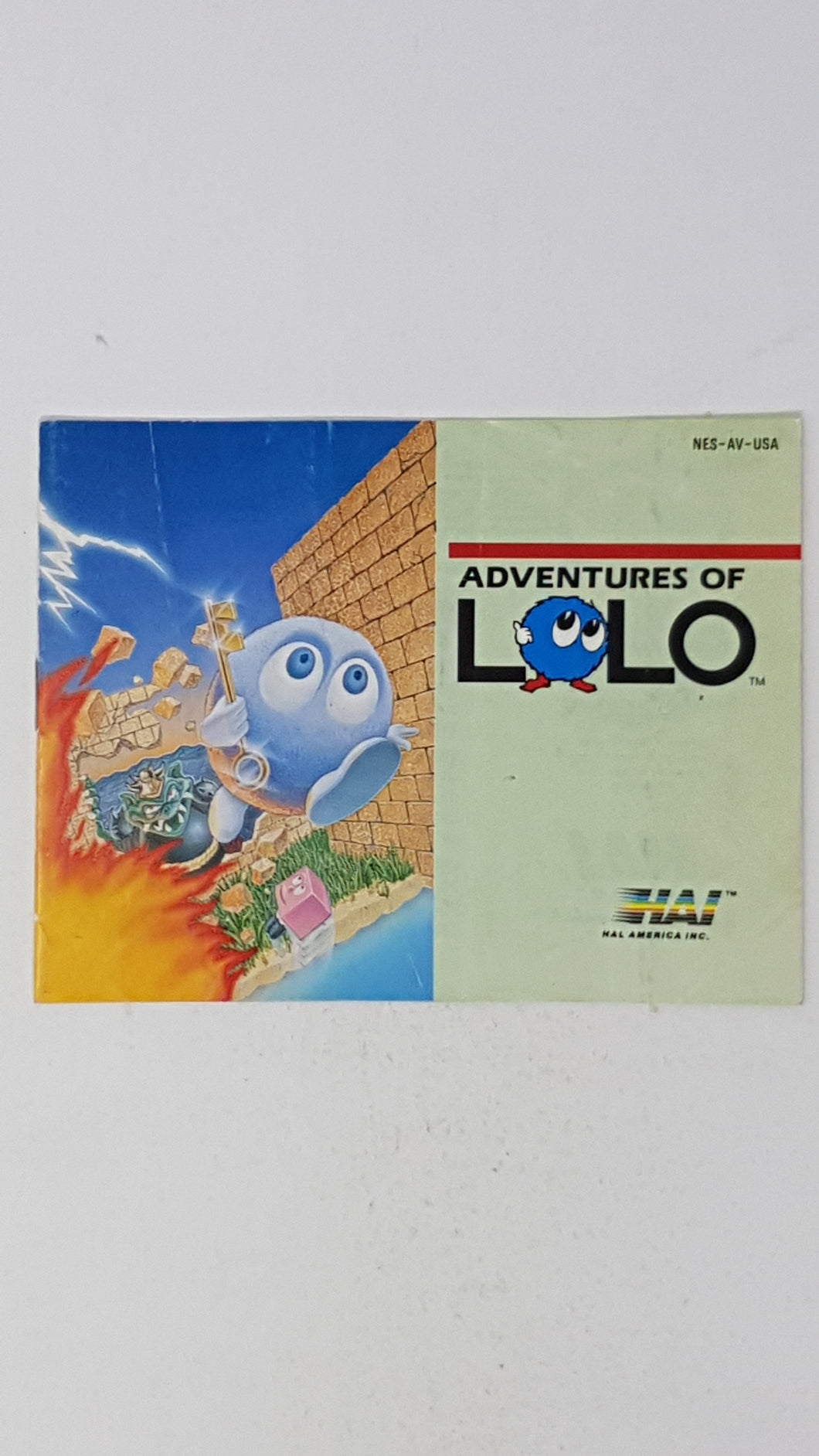 Adventures of Lolo [manual] - Nintendo | NES