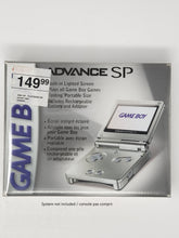Load image into Gallery viewer, NINTENDO GAMEBOY ADVANCE SP SYSTEM CLEAR BOX PROTECTOR SLEEVE CASE
