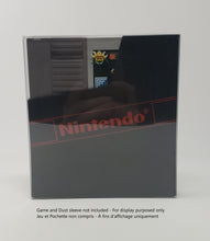 Load image into Gallery viewer, BOX PROTECTOR FOR NINTENDO NES DUST SLEEVE CARTRIDGE GAME CLEAR PLASTIC CASE
