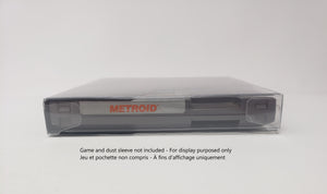 BOX PROTECTOR FOR NINTENDO NES DUST SLEEVE CARTRIDGE GAME CLEAR PLASTIC CASE