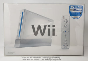 PROTECTEUR DE BOITE POUR CONSOLE NINTENDO WII ETUI PLASTIQUE TRANSPARENT