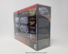 Load image into Gallery viewer, BOX PROTECTOR FOR NES SNES CLASSIC MINI CONSOLE CLEAR PLASTIC  CASE
