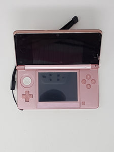 Nintendo 3DS Coral Pink Konsoli käytetty CIB Nintendo 3DS Coral Pink Konsoli käytetty CIB