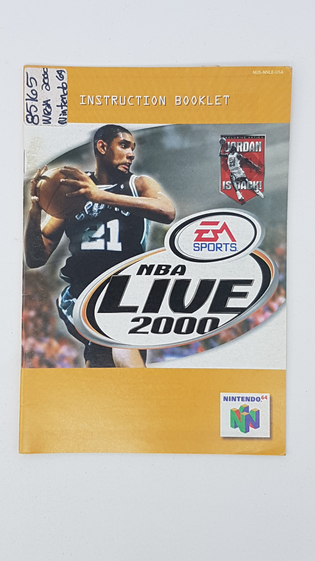 NBA Live 2000 [manuel] - Nintendo 64 | N64
