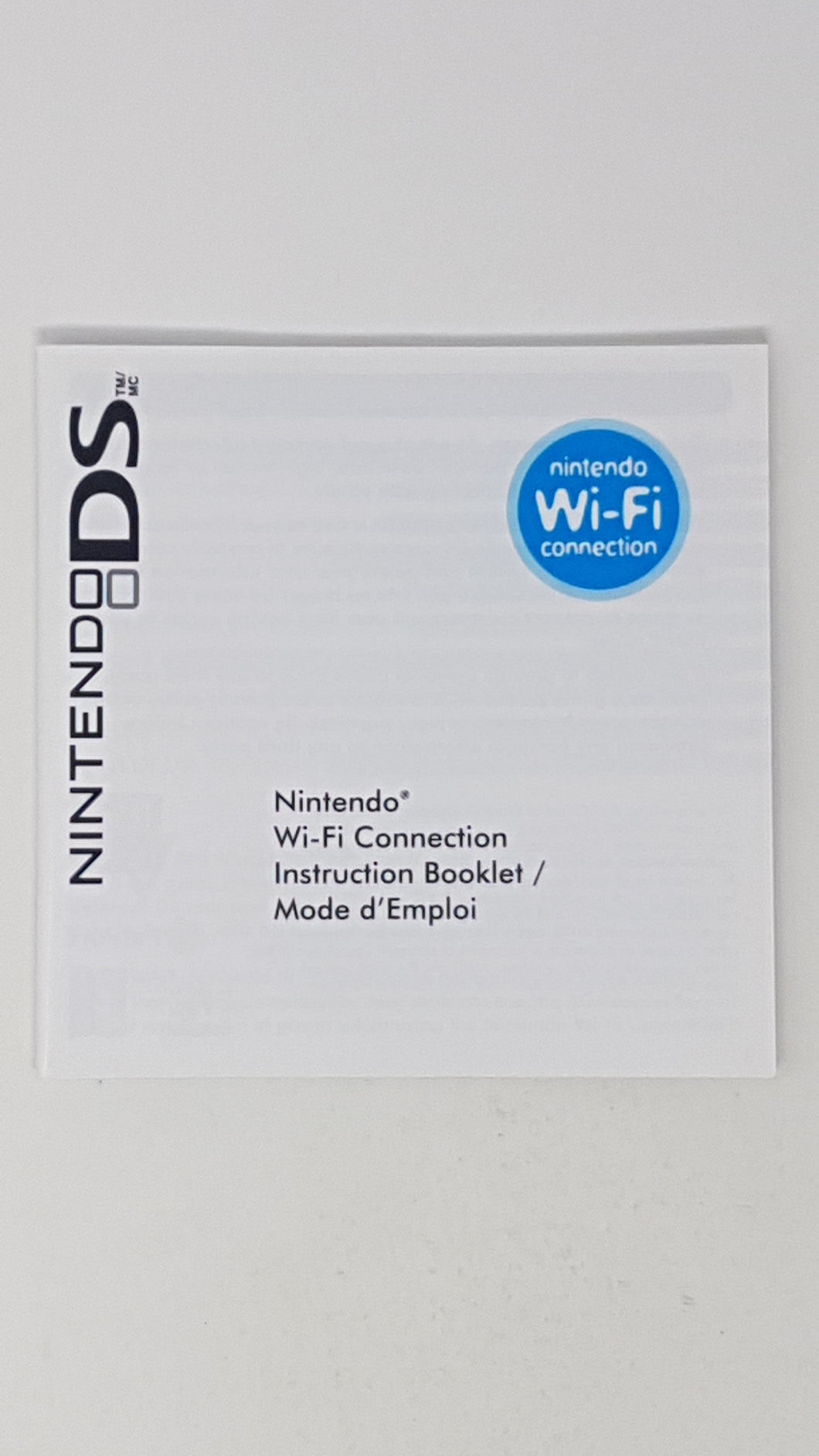 Wi-Fi Connection Instructions [manuel] Bilingue - Nintendo DS