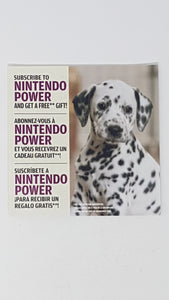 Nintendo Power Subscribe Advertisement Nintendogs [Insertion] - Nintendo DS