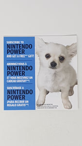 Nintendo Power Subscribe Advertisement Nintendogs [Insertion] - Nintendo DS