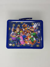 Load image into Gallery viewer, Nintendo Wii Mario Party Blue Lunch Box Tin
