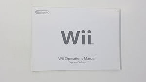 Manuel d'utilisation de la console Nintendo Wii Configuration du système