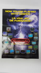Now you're Playing with Power! ''GP-CAN'' [Poster] - Nintendo NES