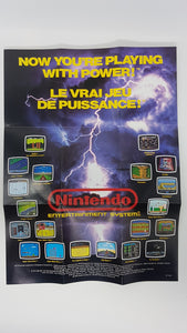 Now you're Playing with Power! ''GP-CAN'' [Poster] - Nintendo NES