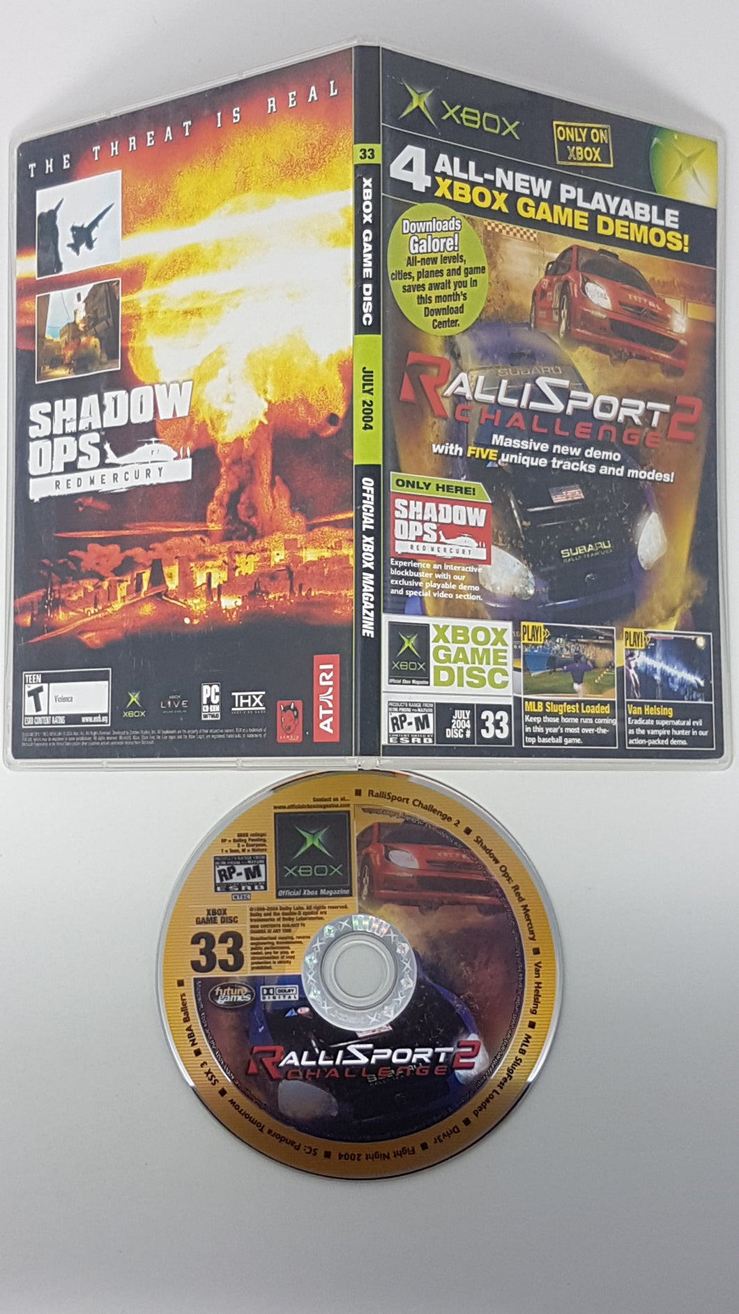 Official Xbox Magazine Game Disc 33 - Microsoft Xbox