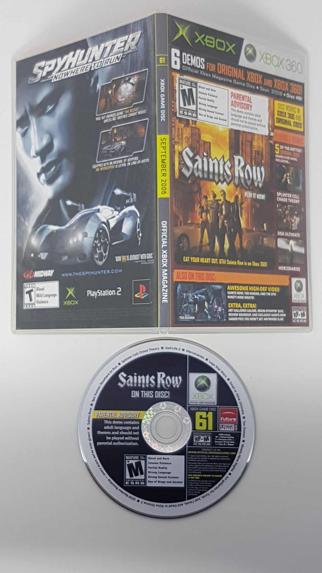 Official Xbox Magazine Game Disc 61 - Microsoft Xbox