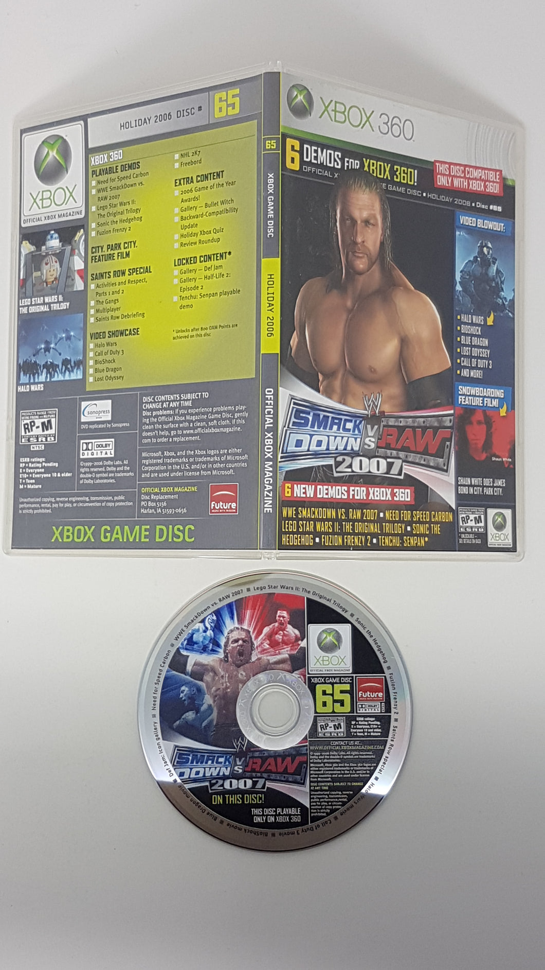 Official Xbox Magazine Game Disc 65 - Microsoft Xbox
