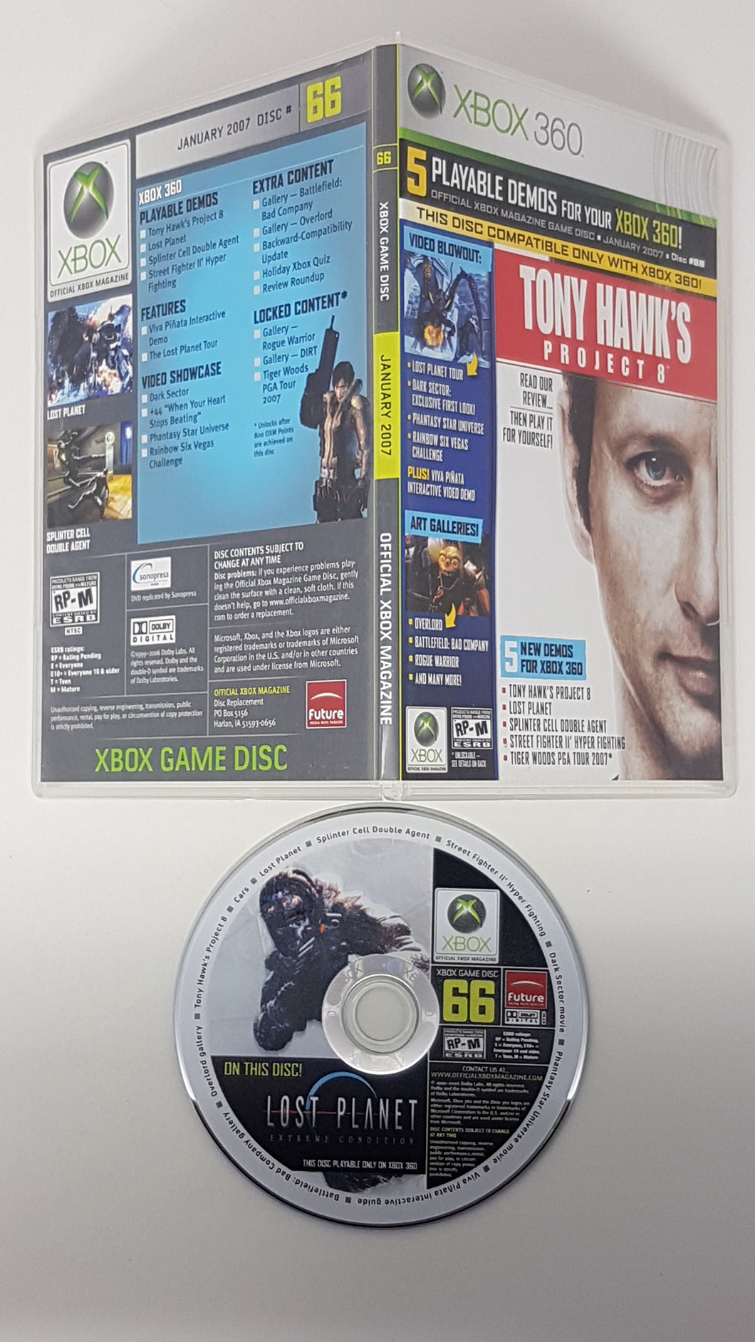 Official Xbox Magazine Game Disc 66 - Microsoft Xbox