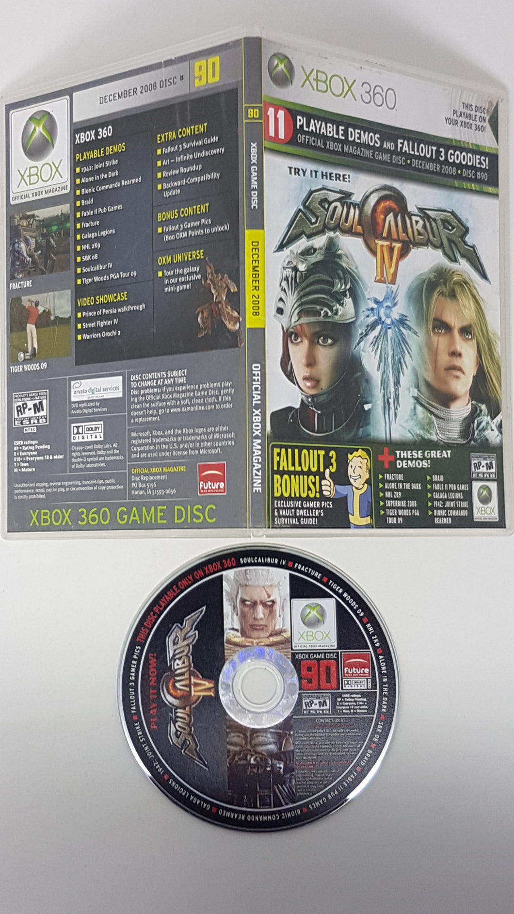 Official Xbox Magazine Game Disc 90 - Microsoft Xbox