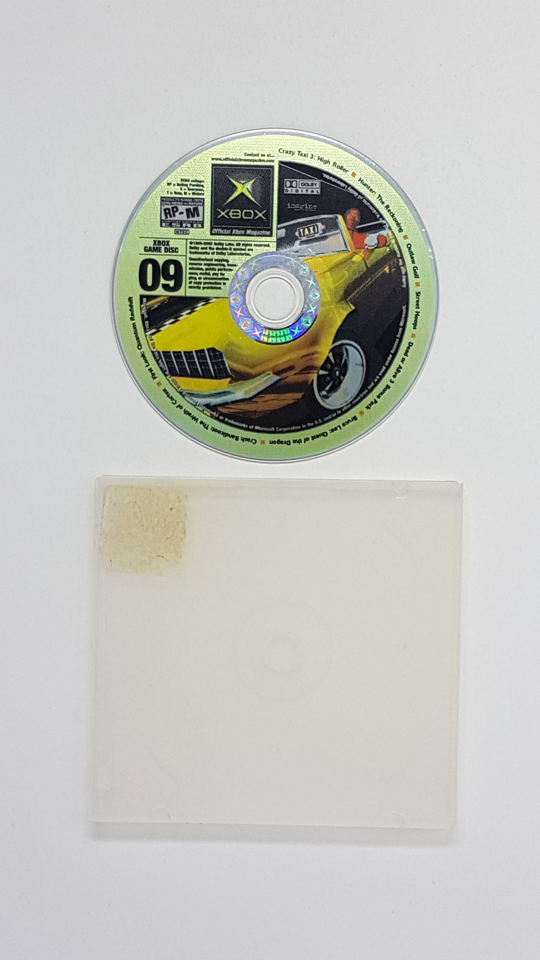 Disque de jeu officiel du magazine Xbox 09 - Microsoft Xbox
