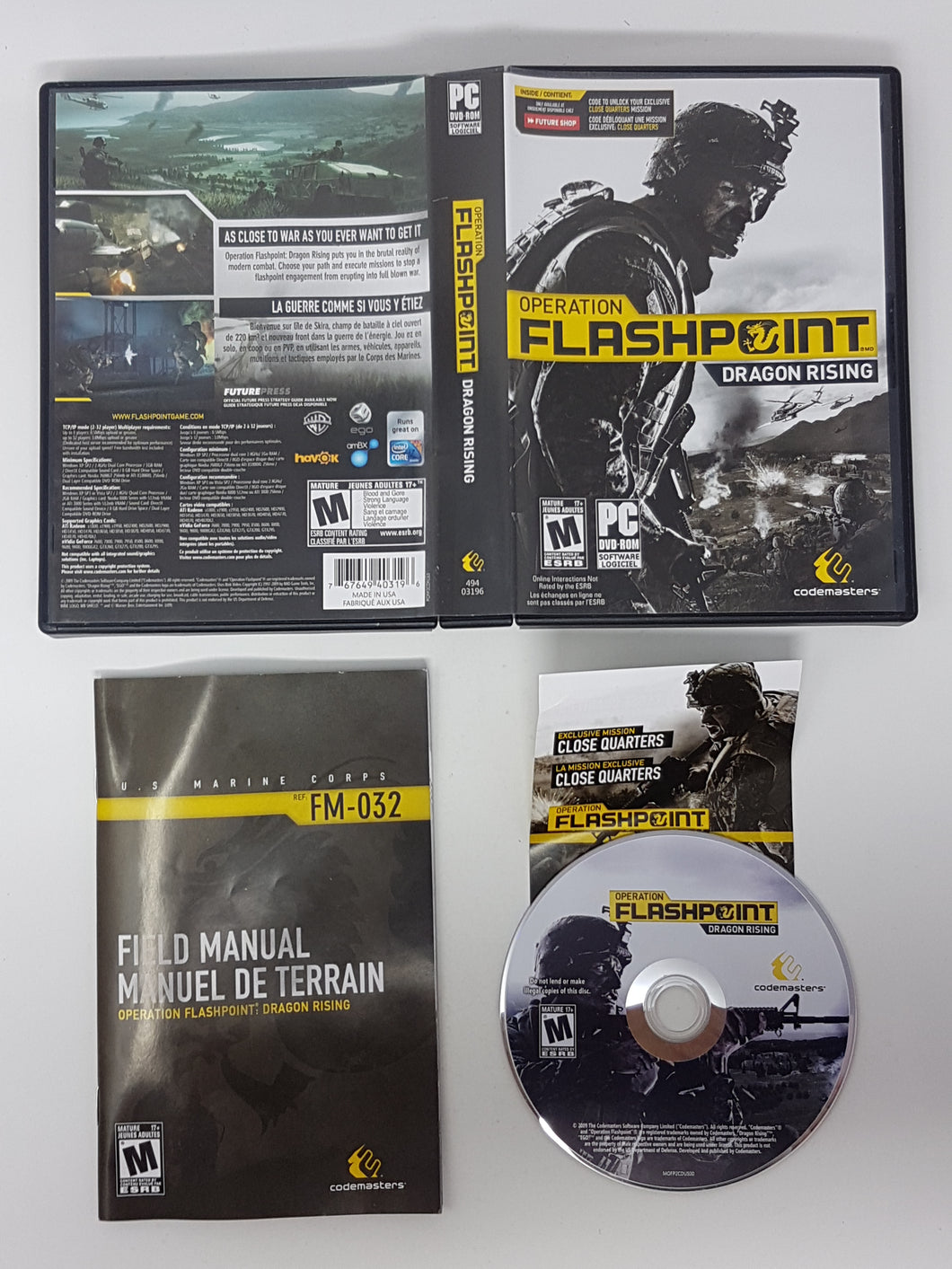 Operation Flashpoint Dragon Rising - Jeux PC