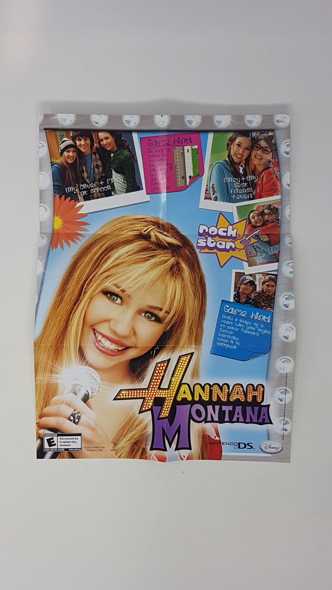 Hannah Montana [Affiche] - Nintendo DS