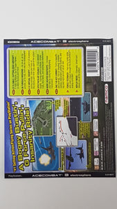 Ace Combat 3 Electrosphere [Back Cover Art] - Sony Playstation 1 | PS1