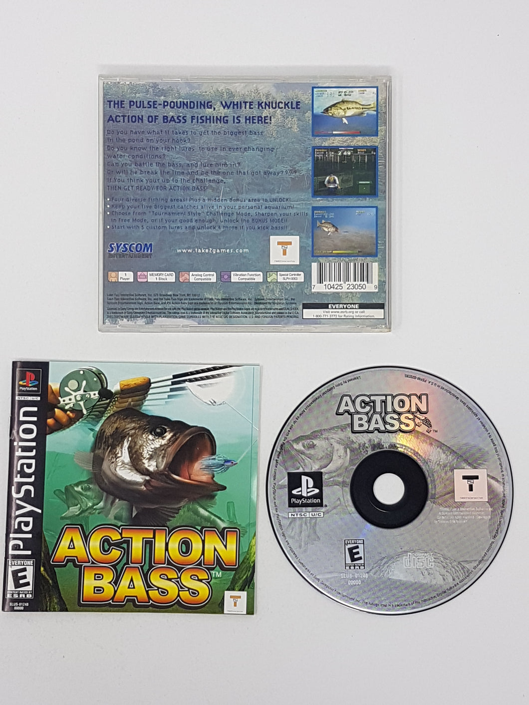 Action Bass [cib] - Sony Playstation 1 | PS1