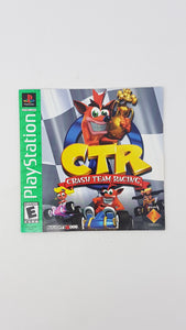 CTR Crash Team Racing Grands succès [manuel] - Sony Playstation 1 | PS1